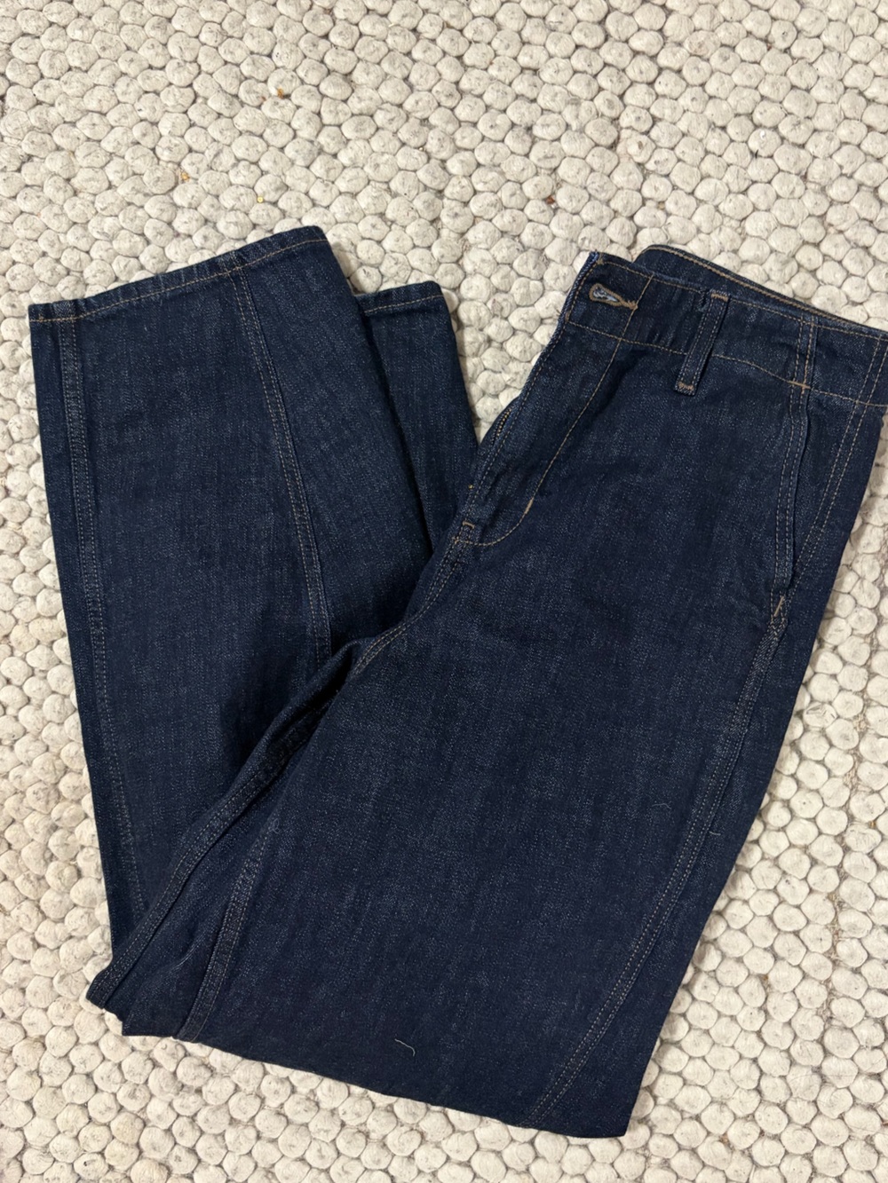 High Rise Barrel Leg Jeans - Picture 6 of 6